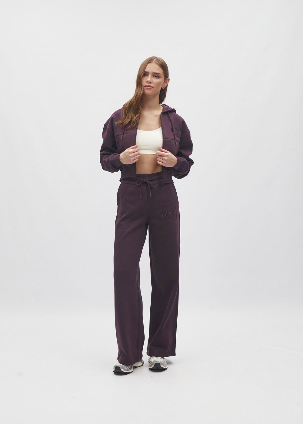 Caprice Zipper Berry Plum