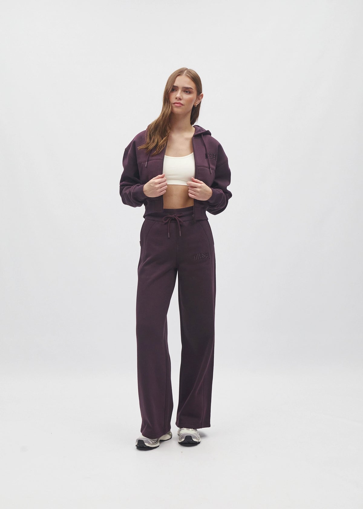 Caprice Zipper Berry Plum
