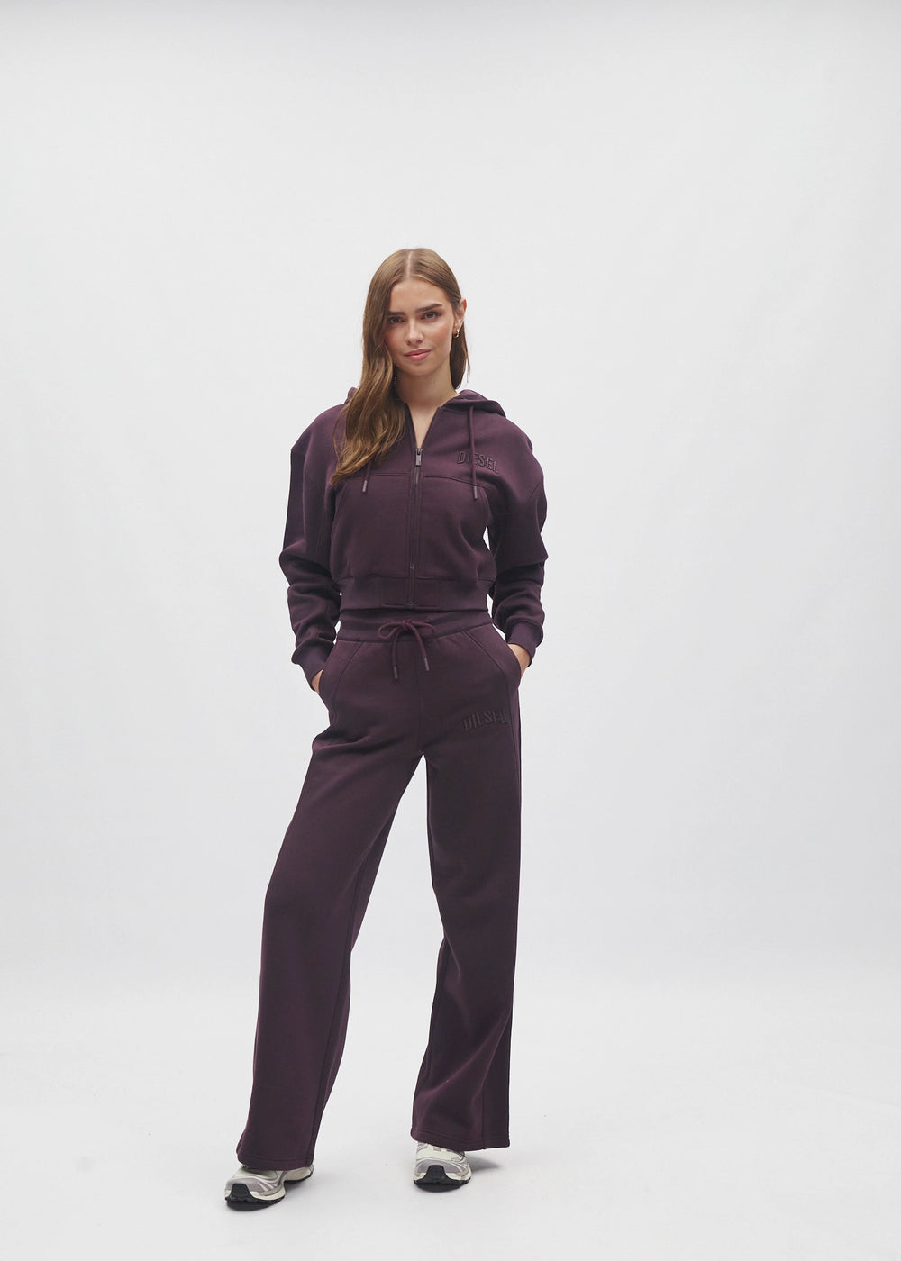 Caprice Zipper Berry Plum