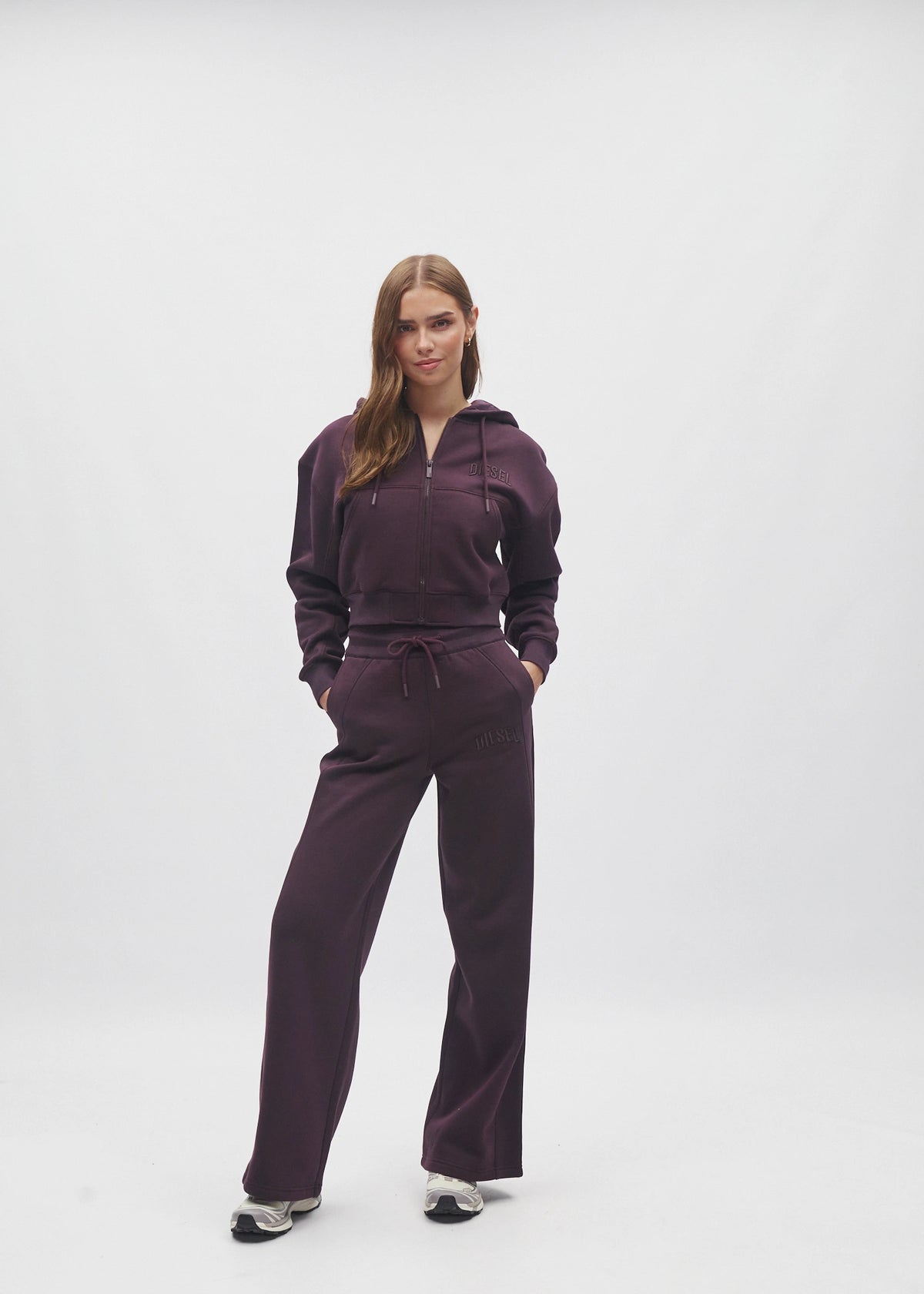 Caprice Zipper Berry Plum