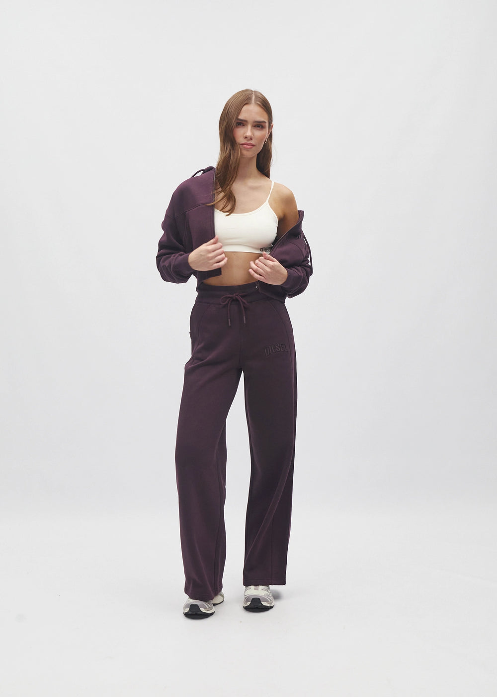 Caprice Zipper Berry Plum