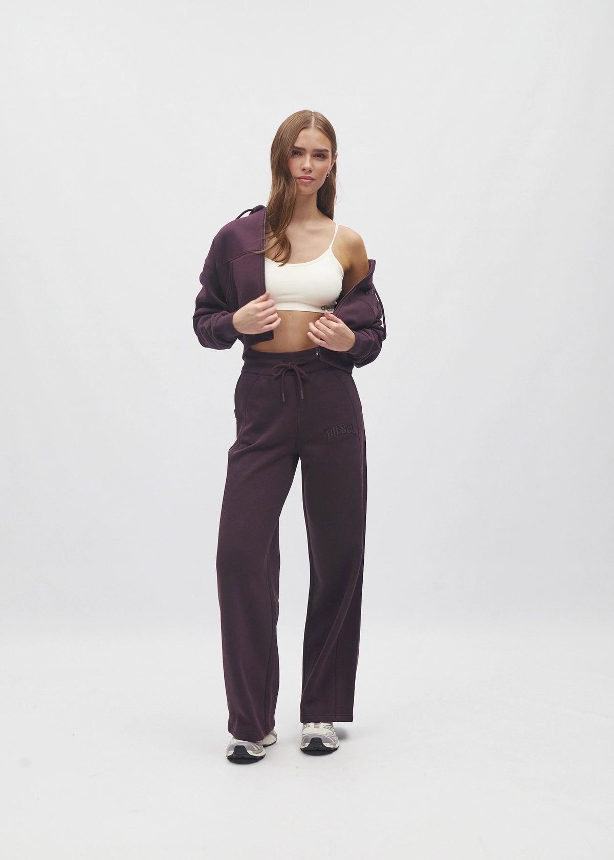 Caprice Zipper Berry Plum