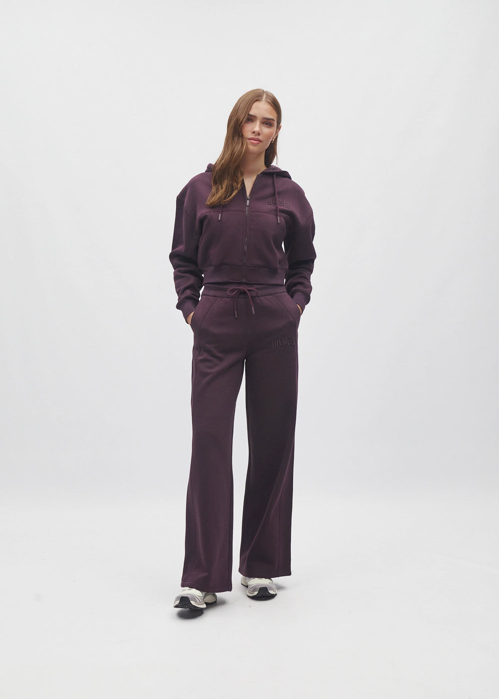 Caprice Zipper Berry Plum