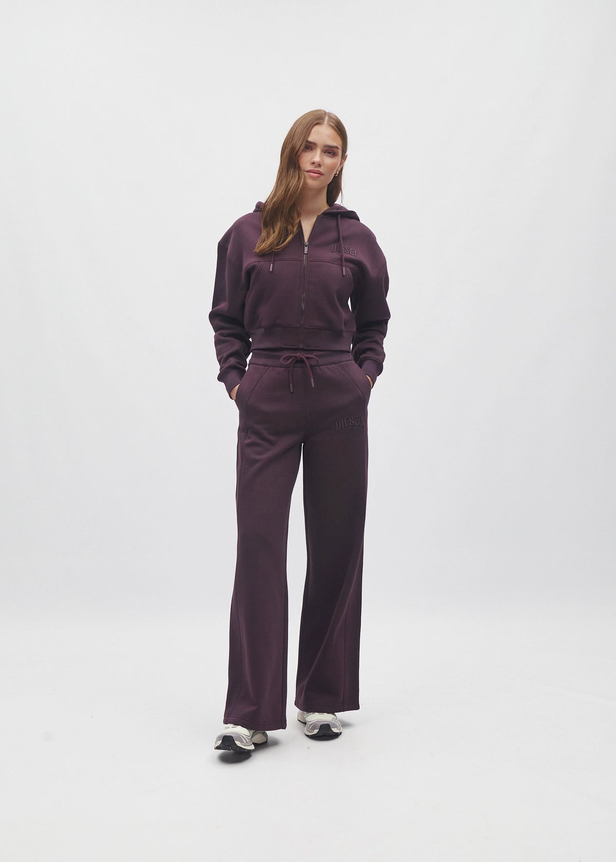 Caprice Zipper Berry Plum