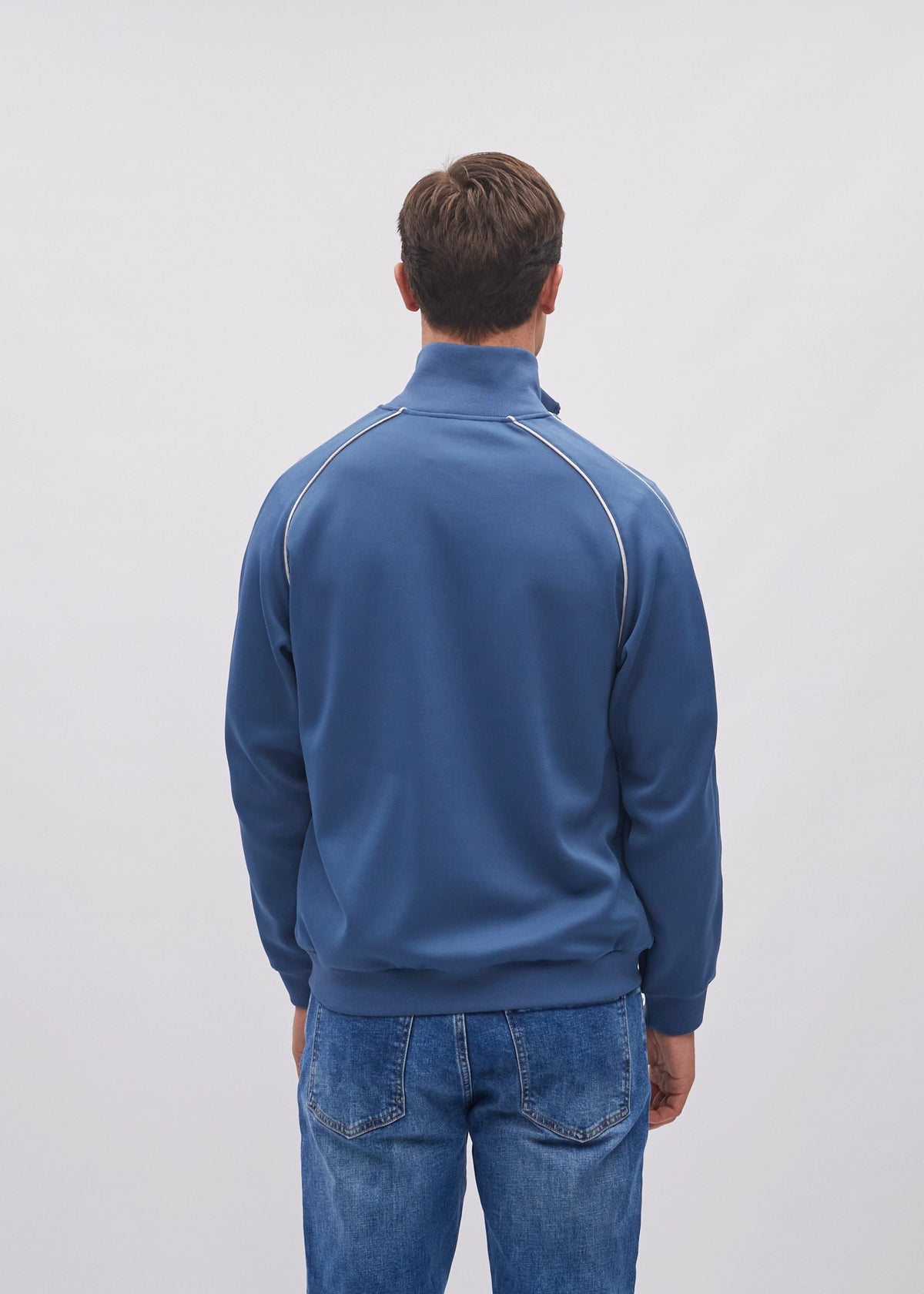 Charlie Full Zip Falcon Blue