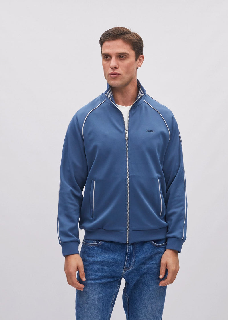 Charlie Full Zip Falcon Blue