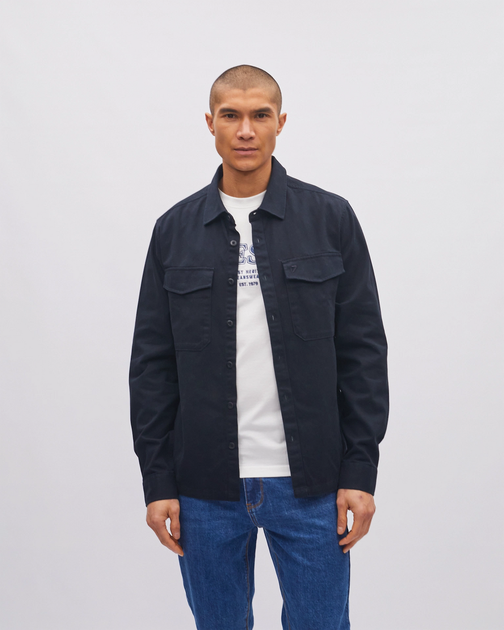 Christopher Overshirt New Black