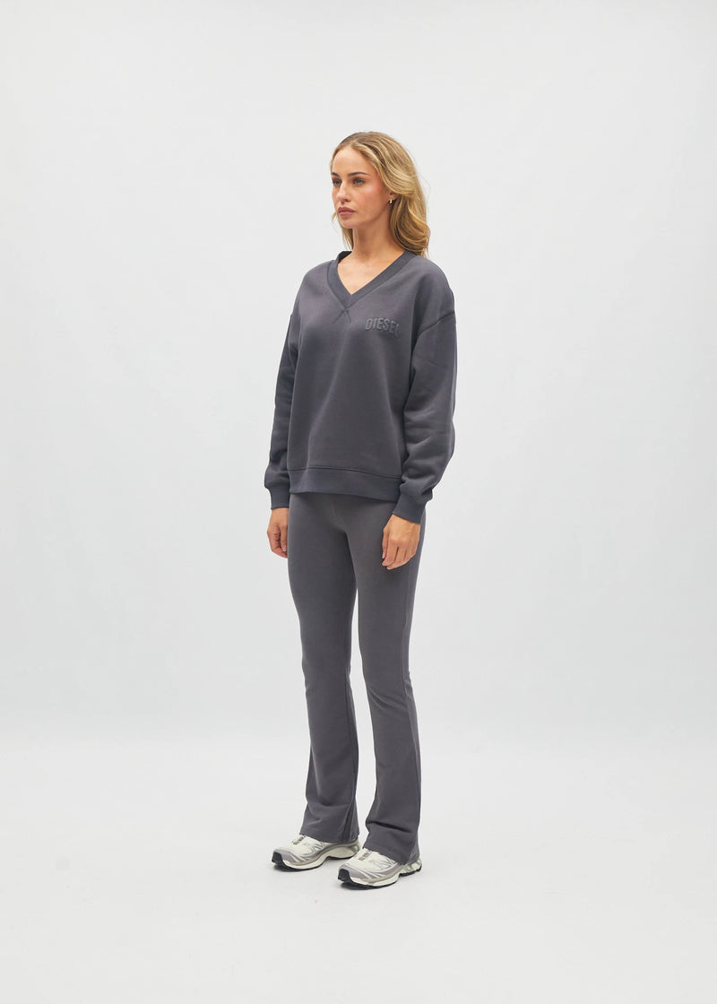 Connie Flare Pant Deep Charcoal