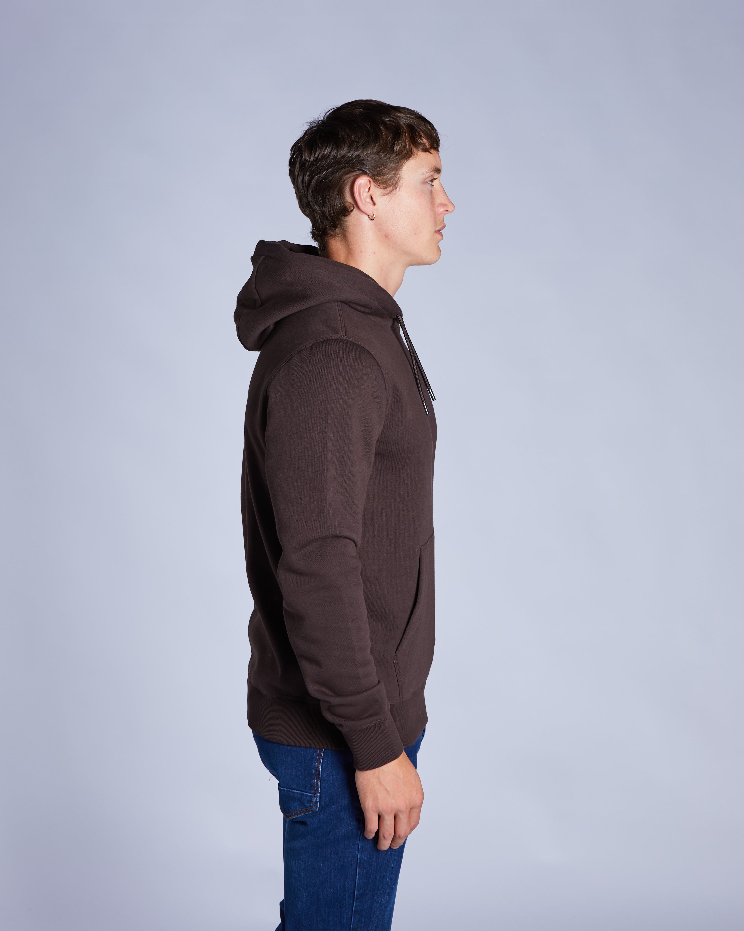 Dakota Hoodie Dark Chocolate