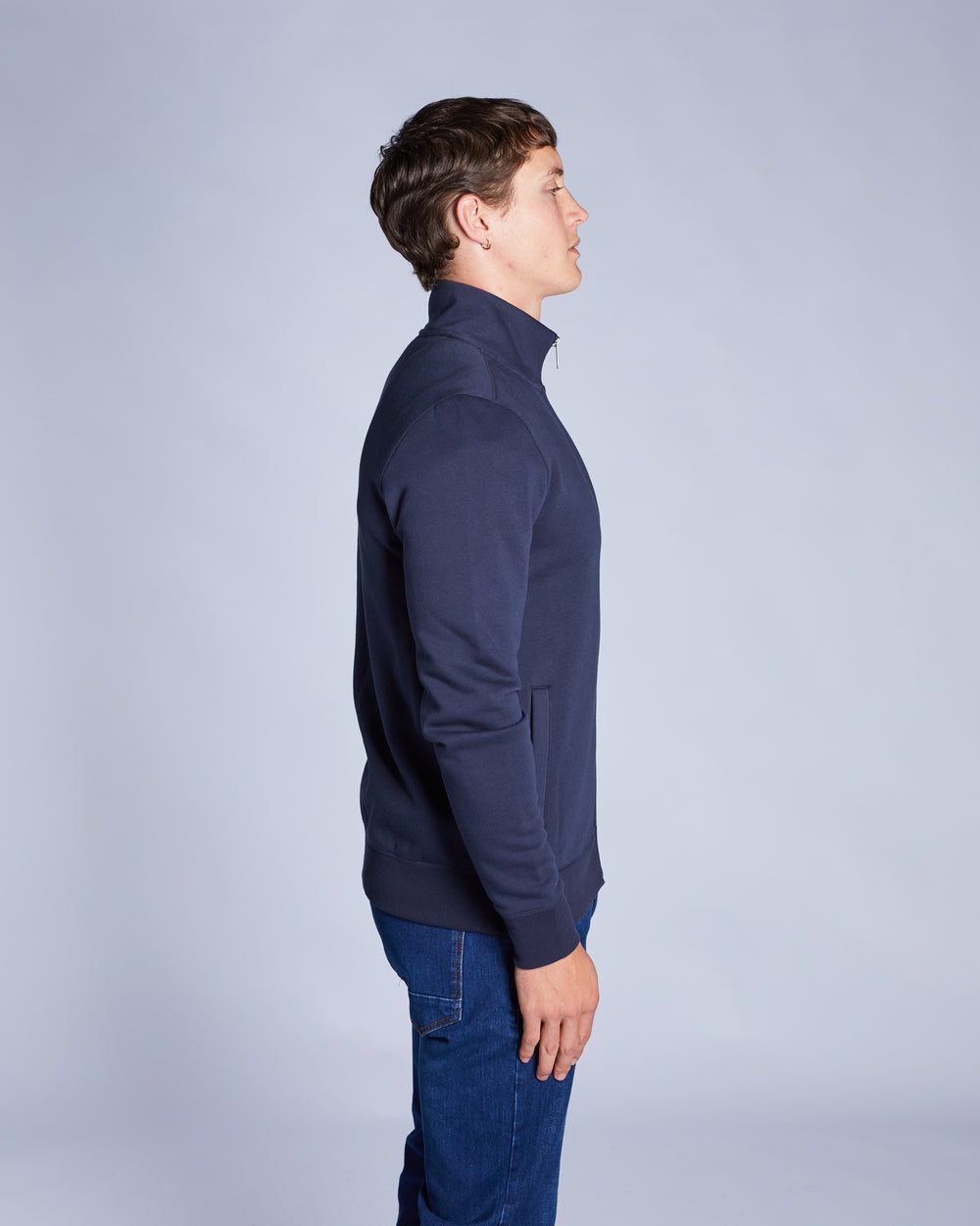 Darnell Full Zip Salute Navy
