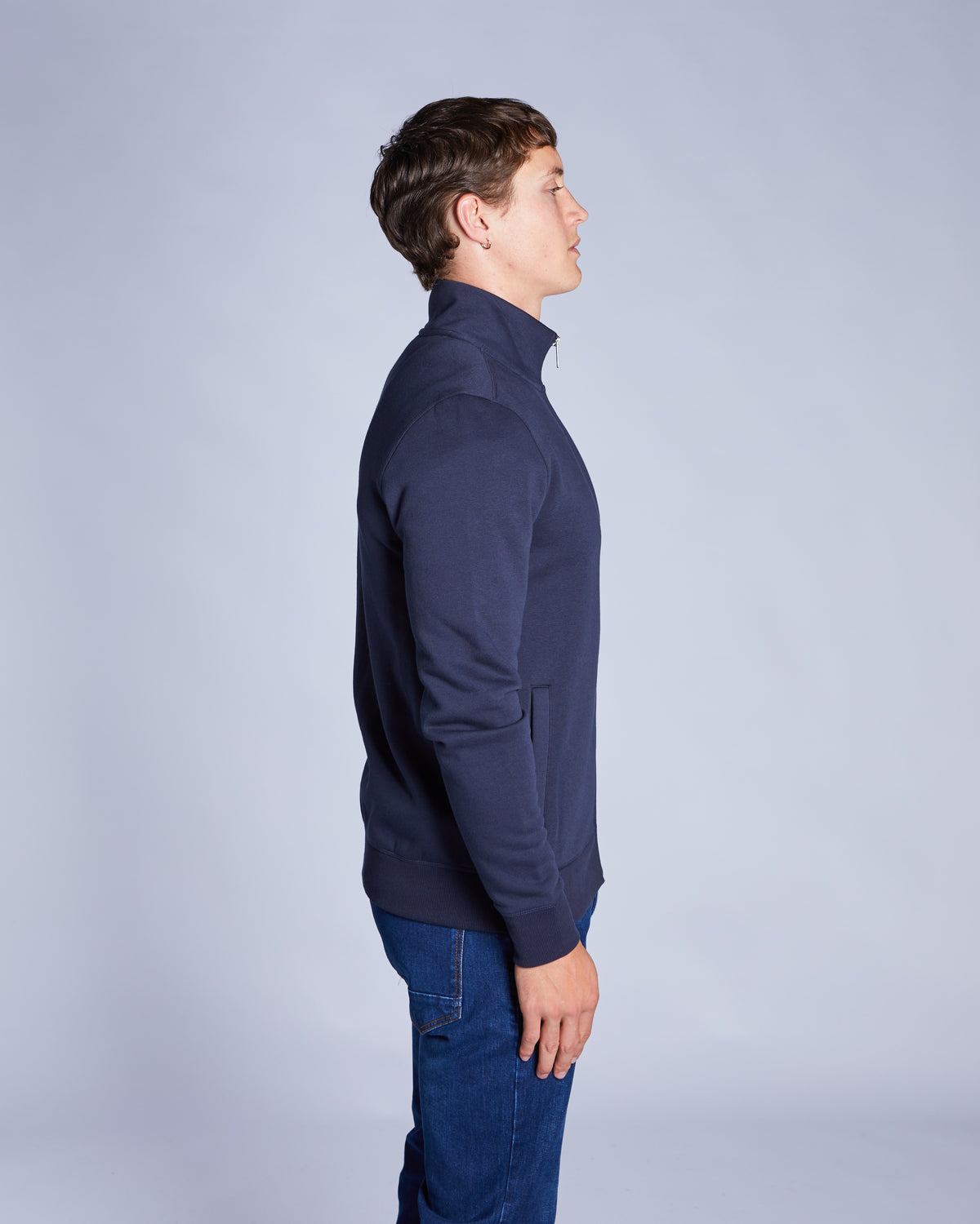 Darnell Full Zip Salute Navy