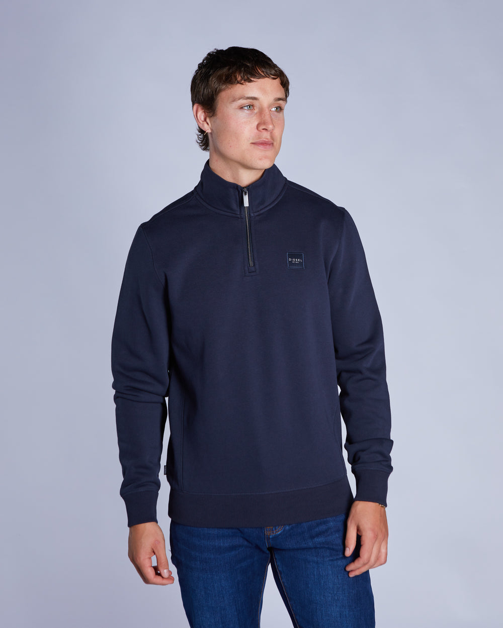 Dax Half Zip Salute Navy