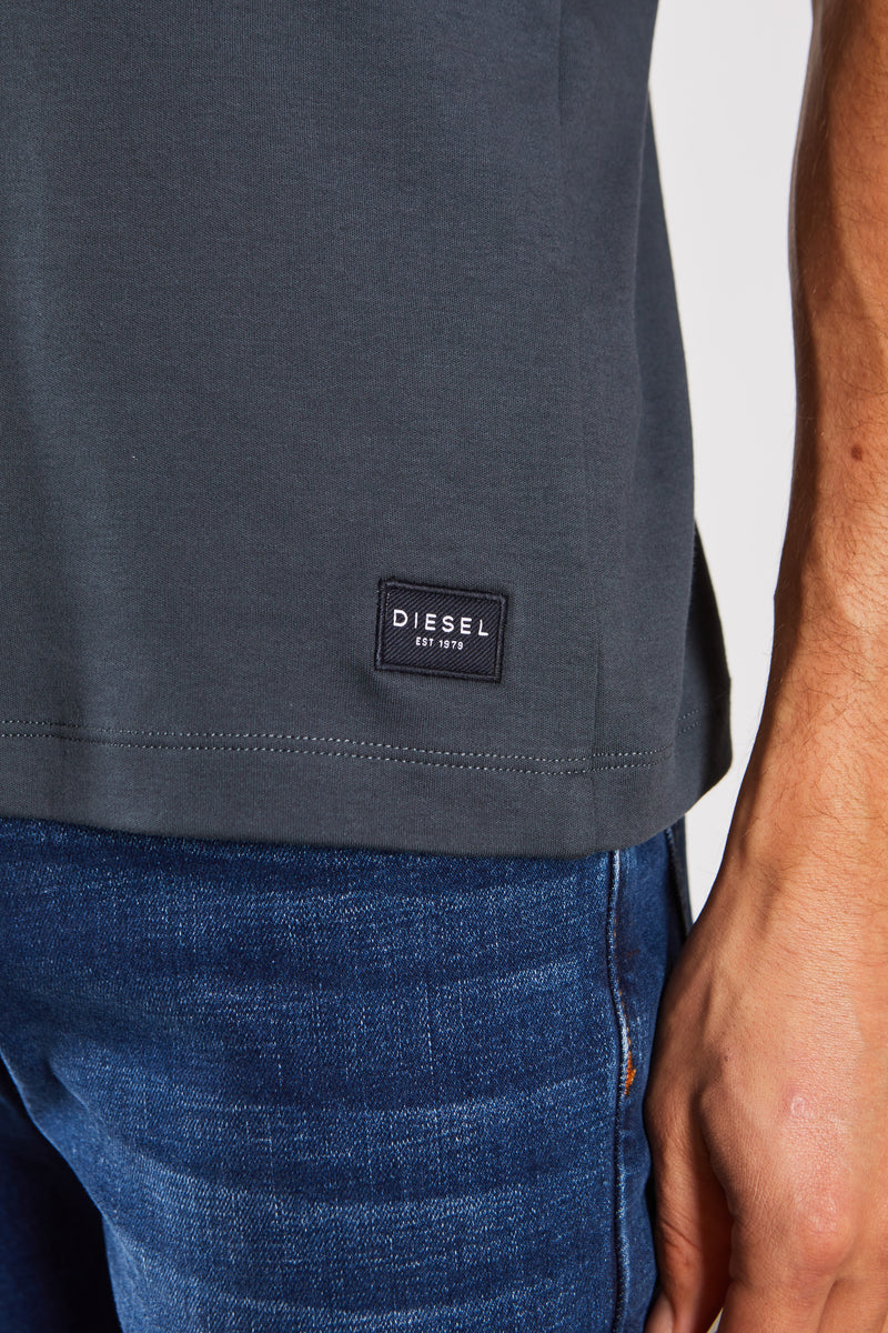 Denzel Tee Petrol Blue