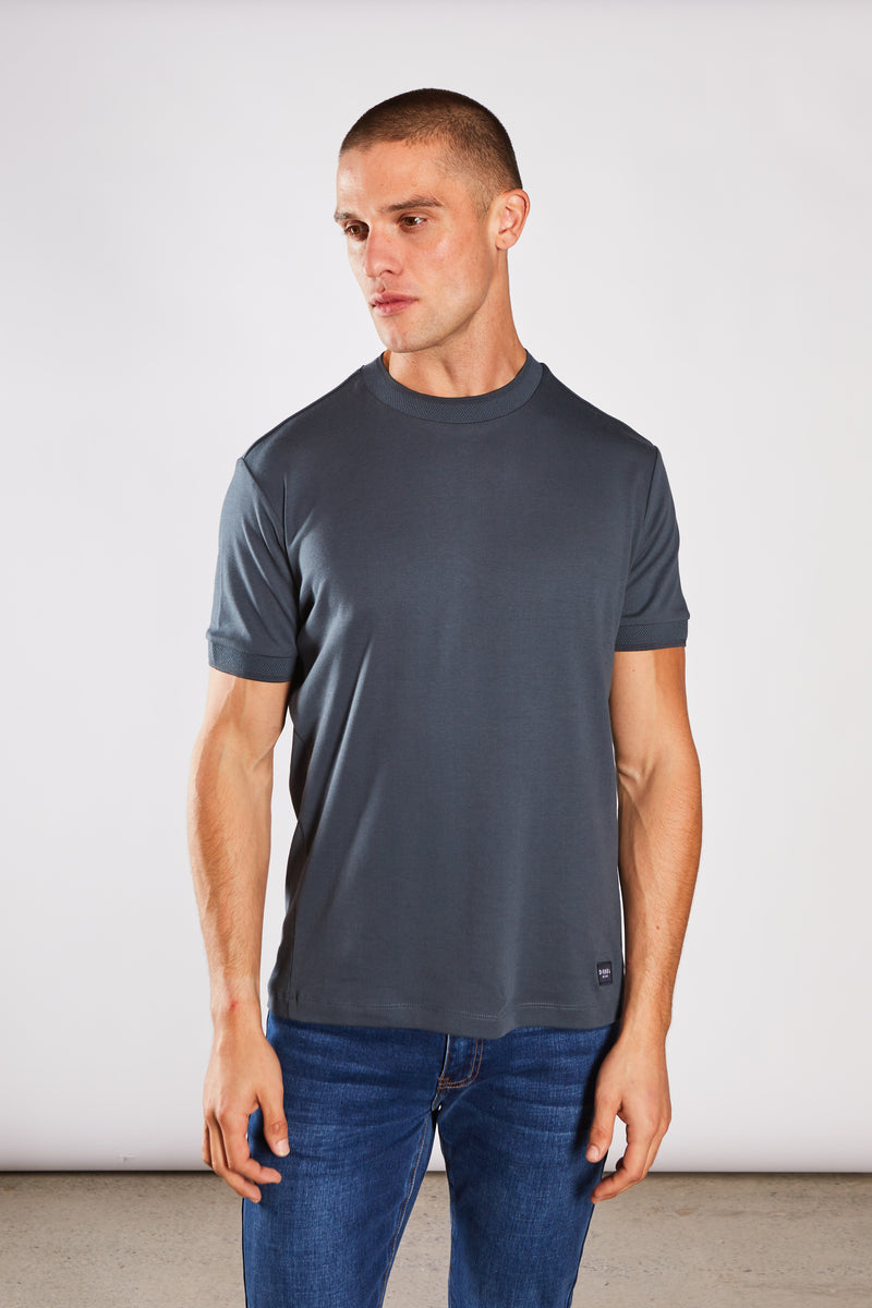 Denzel Tee Petrol Blue