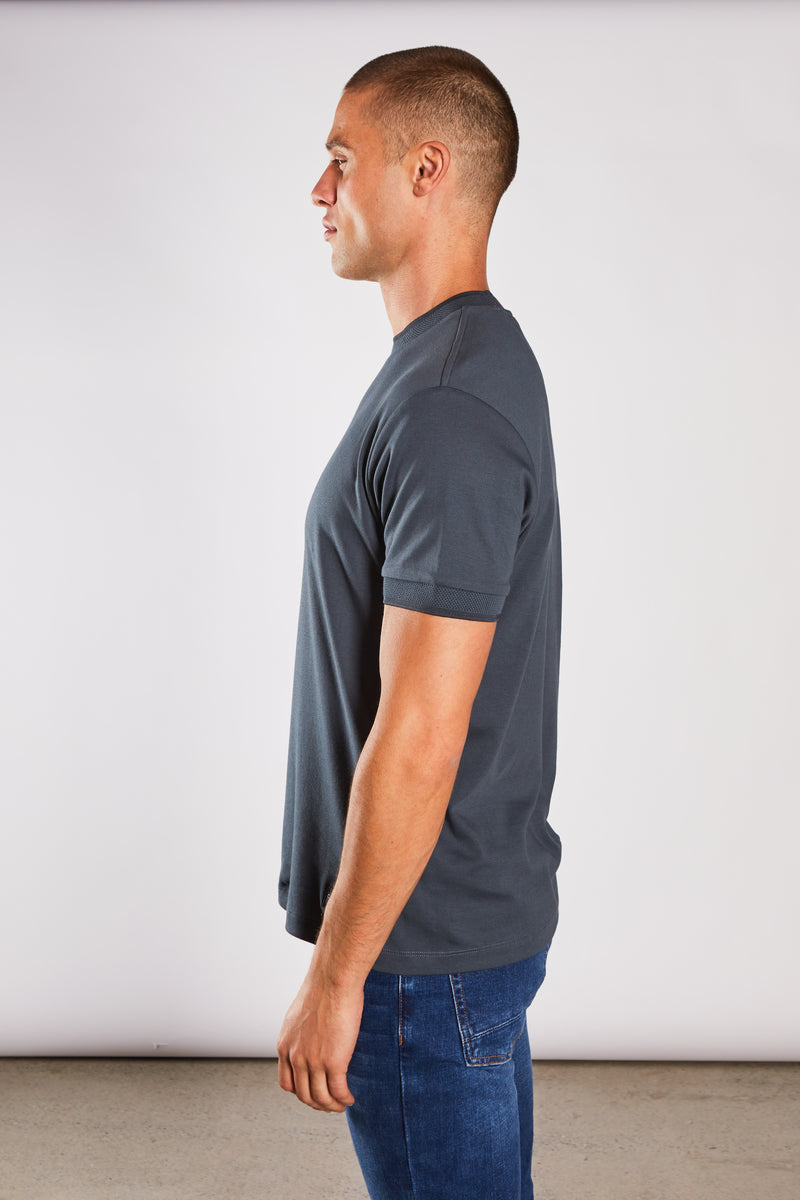Denzel Tee Petrol Blue