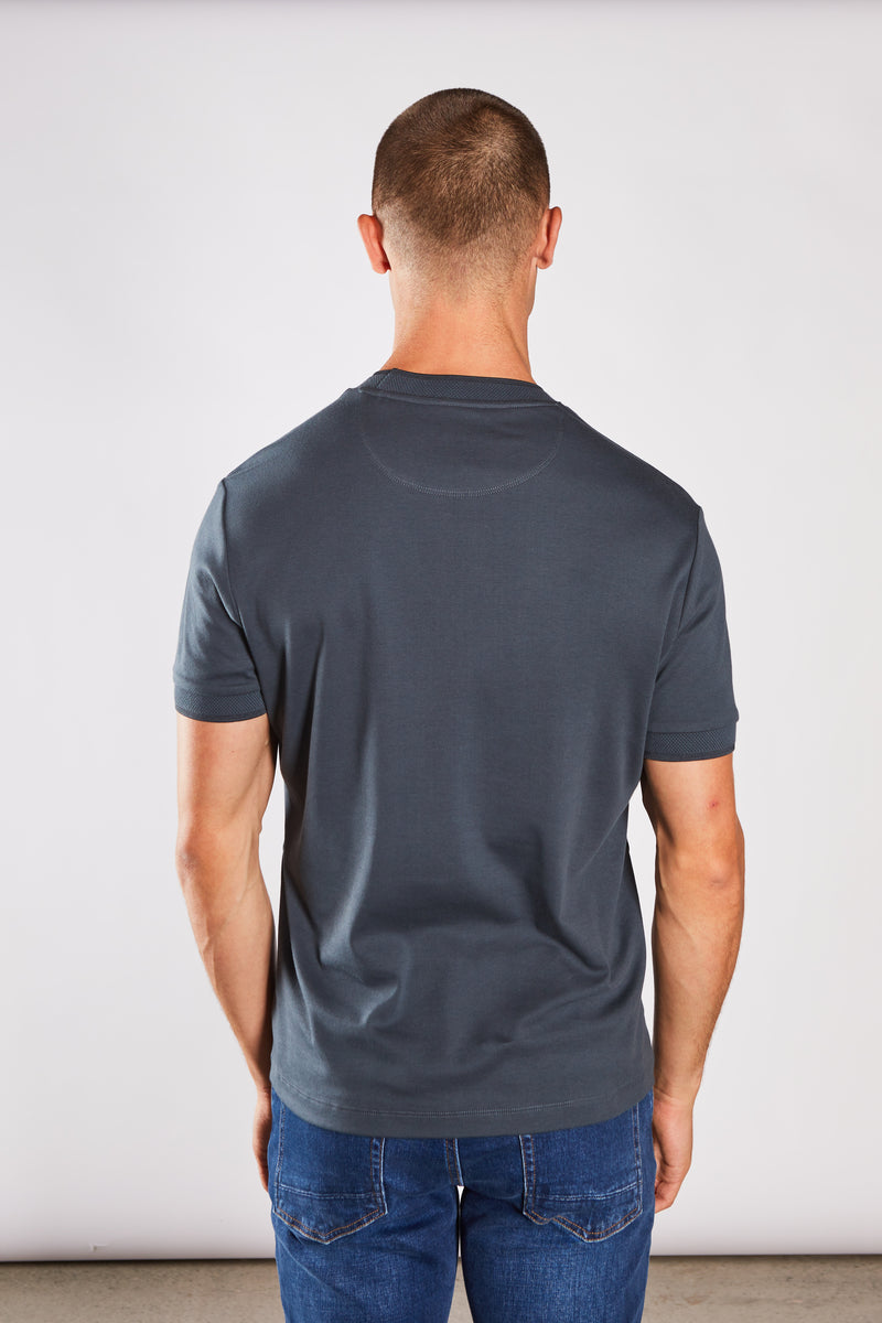 Denzel Tee Petrol Blue