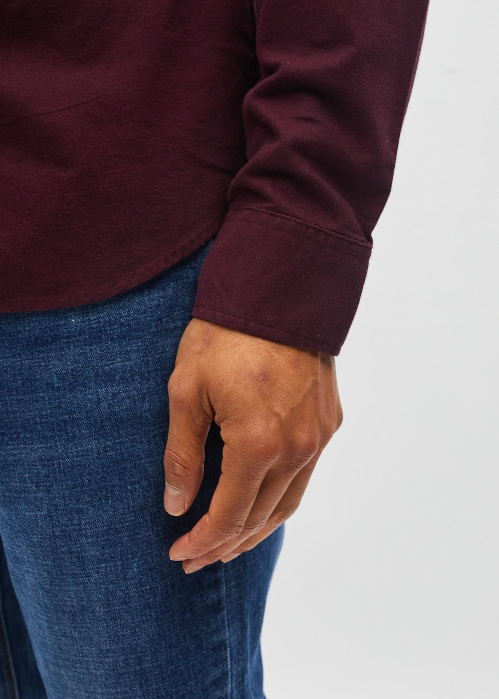 Devlyn Shirt Deep Burgundy
