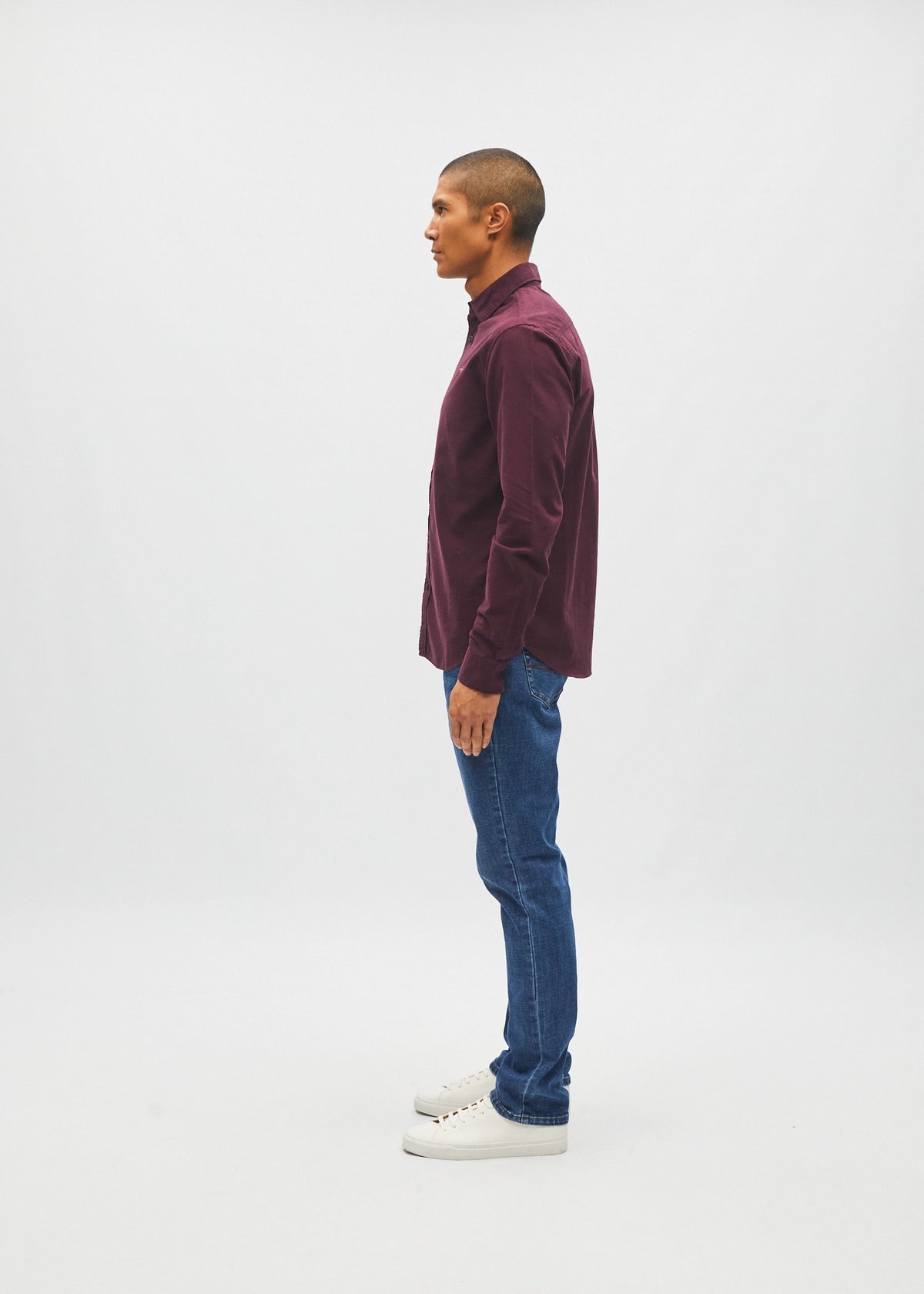 Devlyn Shirt Deep Burgundy