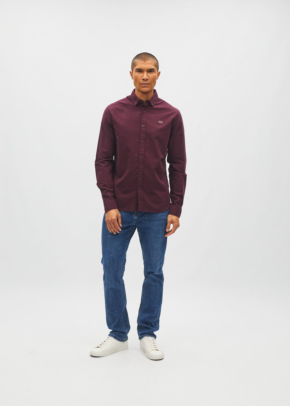 Devlyn Shirt Deep Burgundy
