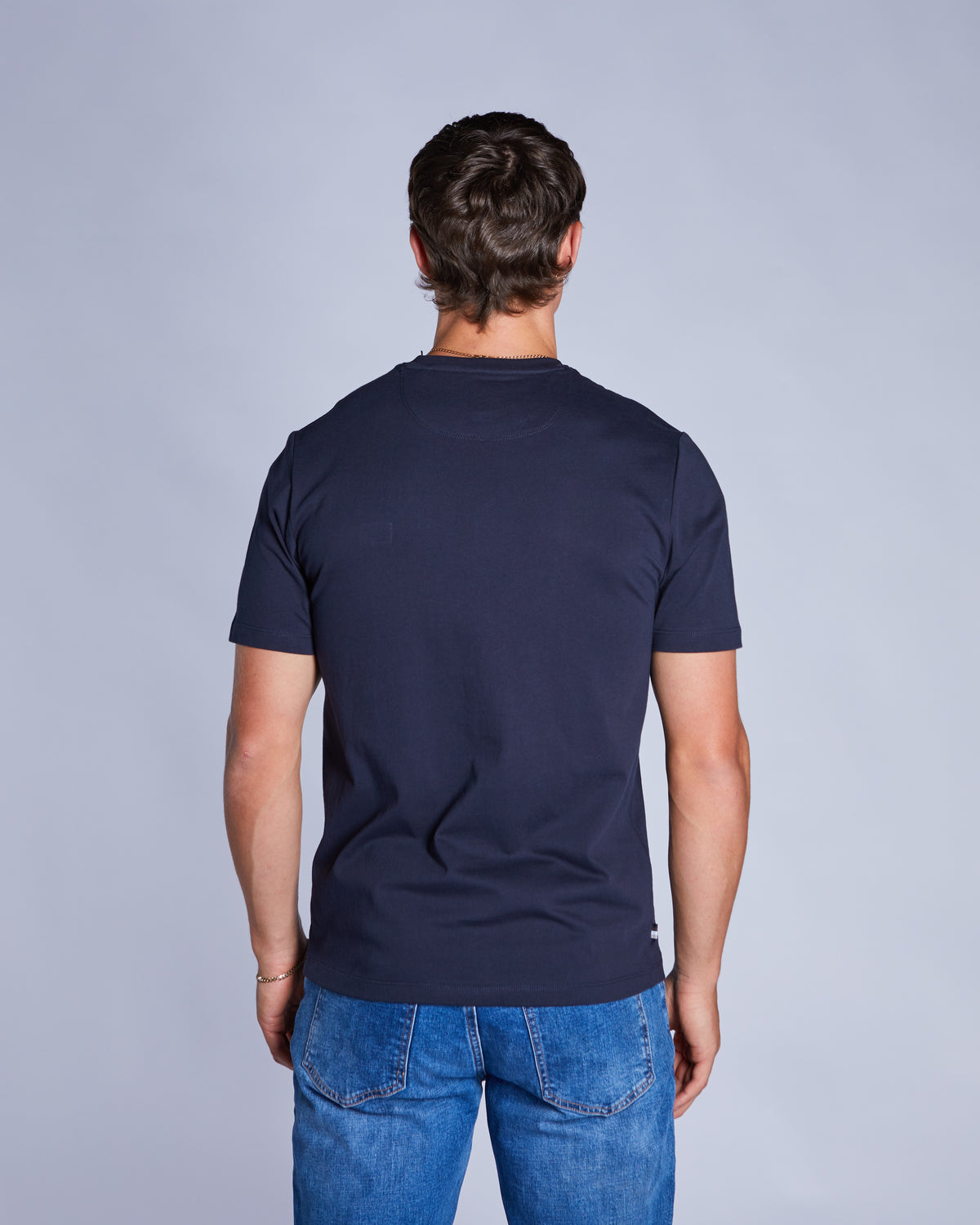 Devyn Tee Salute Navy