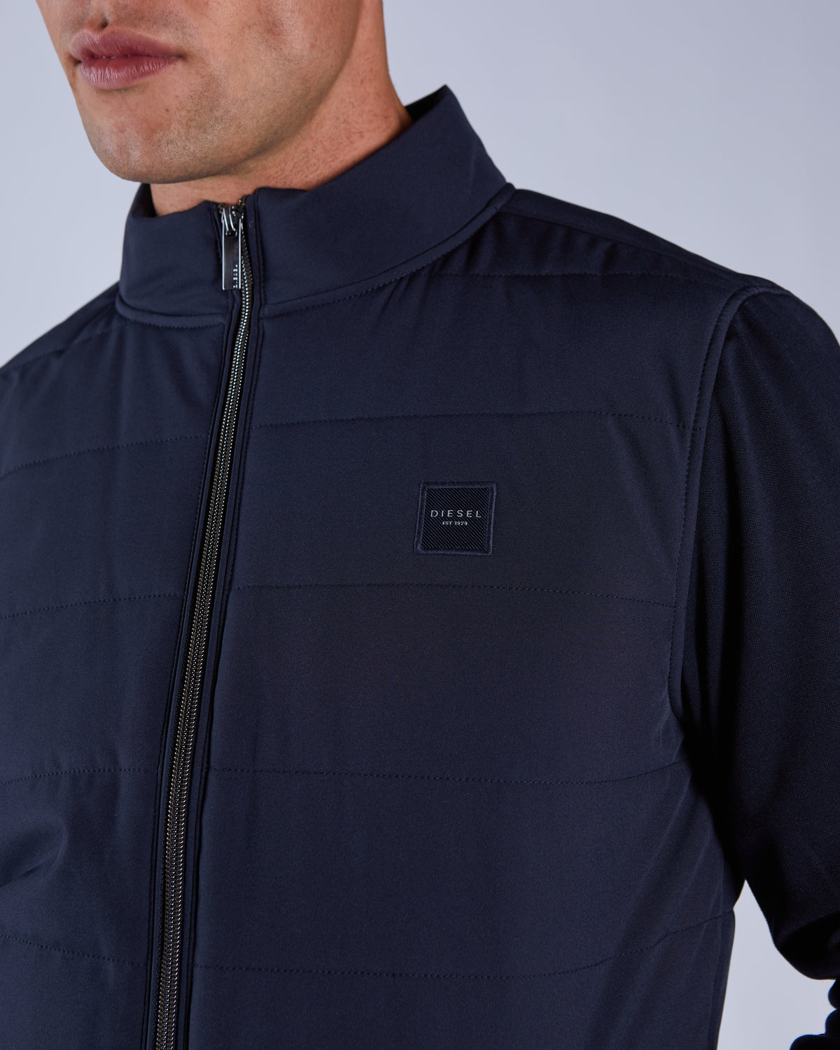 Diego Hybrid Jacket Midnight Blue