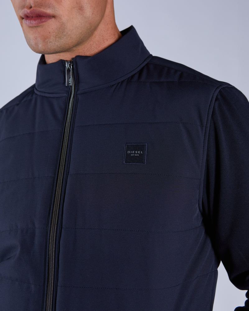 Diego Hybrid Jacket Midnight Blue