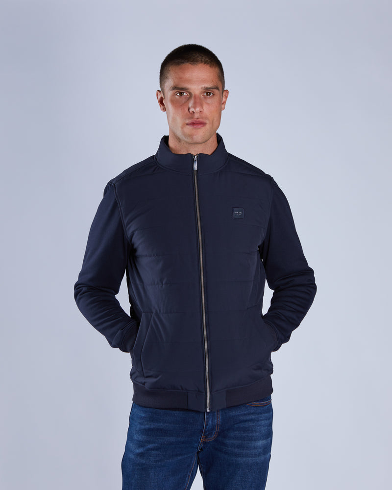 Diego Hybrid Jacket Midnight Blue