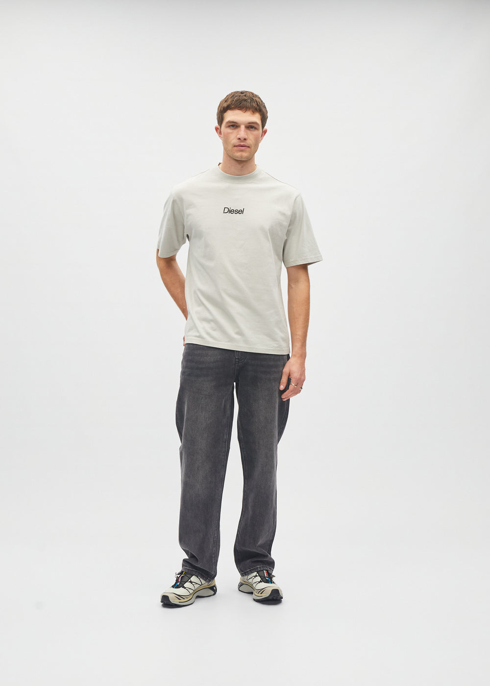 Axel Tee Bleached Grey