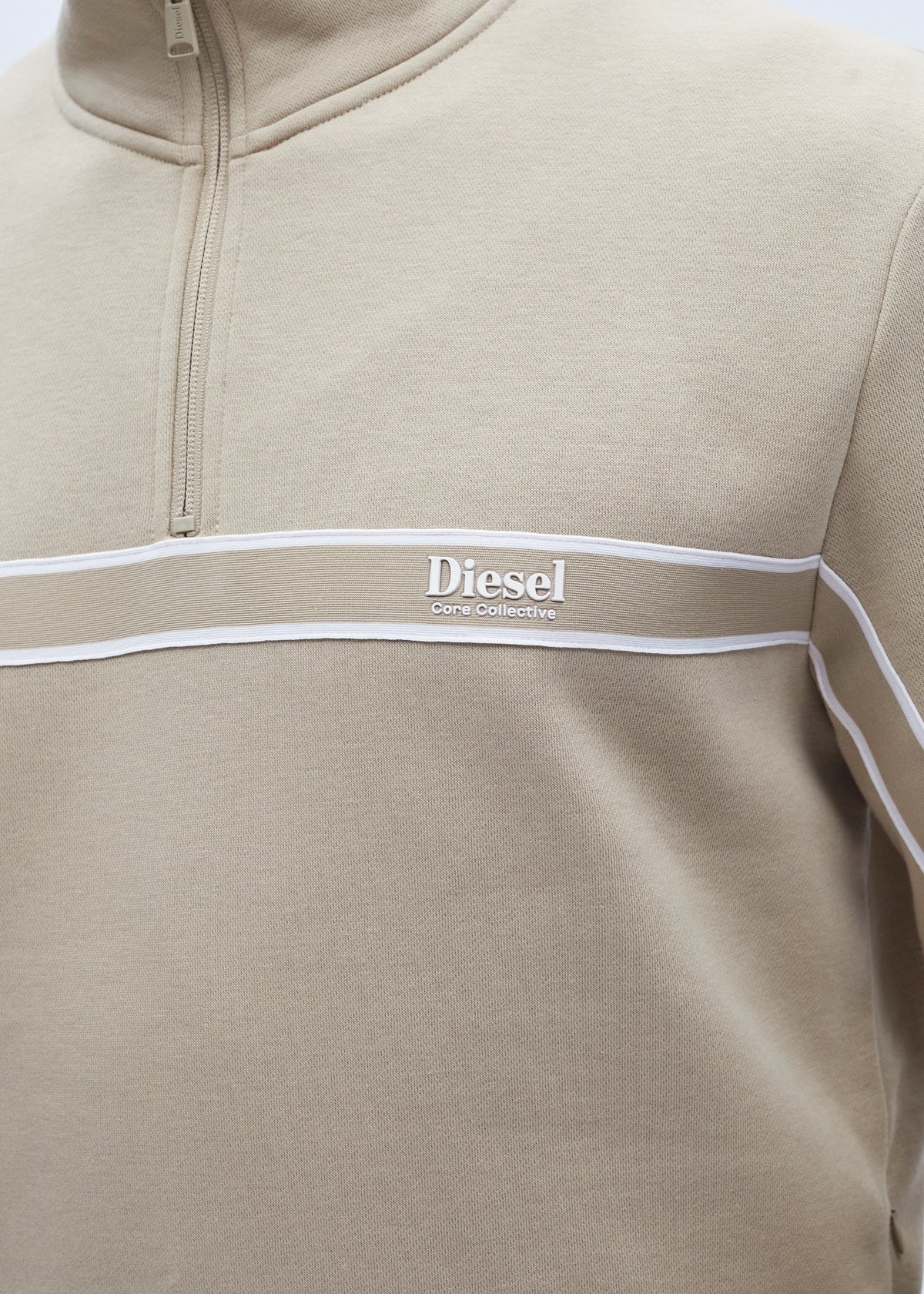 Willis Half Zip Camel Court