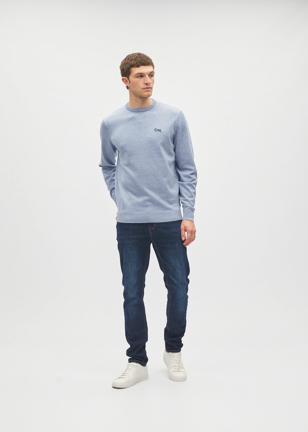 Bastian Round Neck Arctic Frost