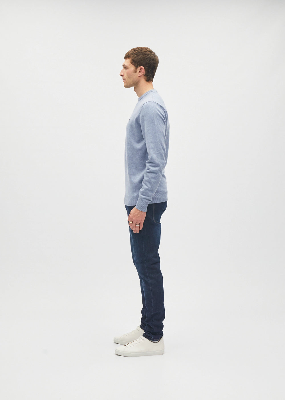 Bastian Round Neck Arctic Frost