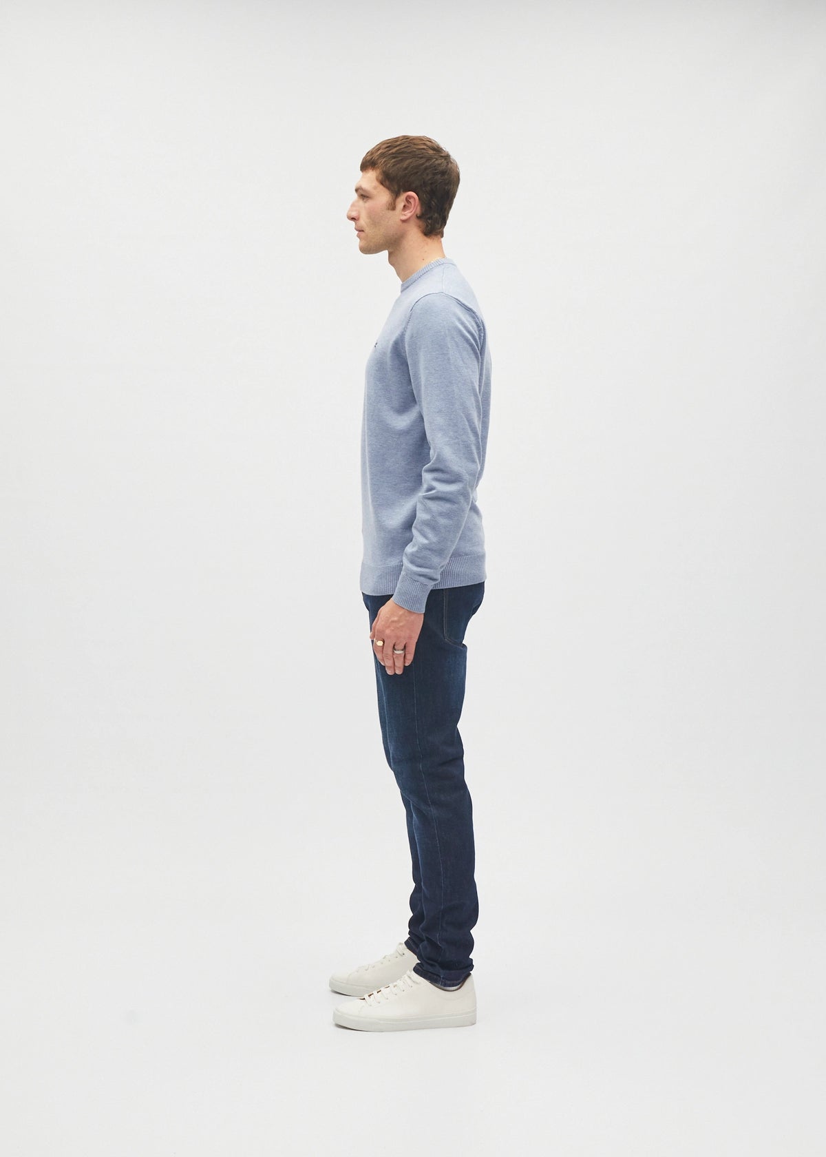 Bastian Round Neck Arctic Frost