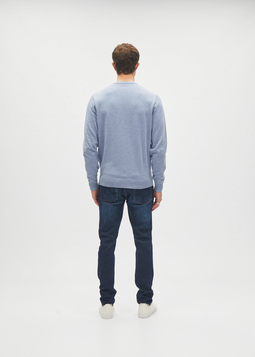 Bastian Round Neck Arctic Frost