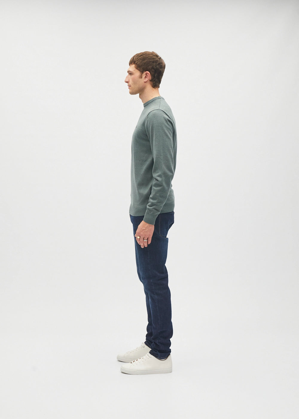 Bastian Round Neck Green Meadow