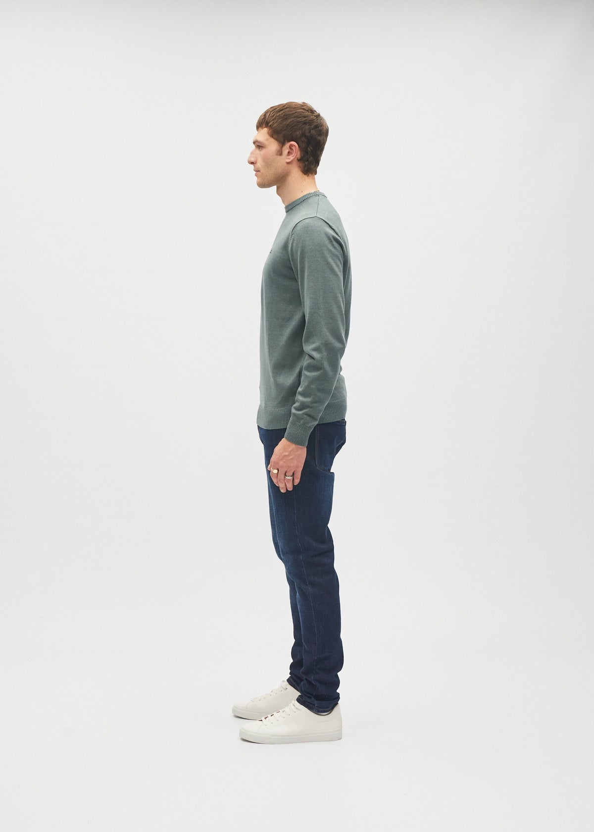 Bastian Round Neck Green Meadow