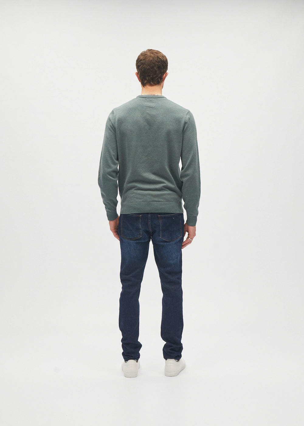 Bastian Round Neck Green Meadow