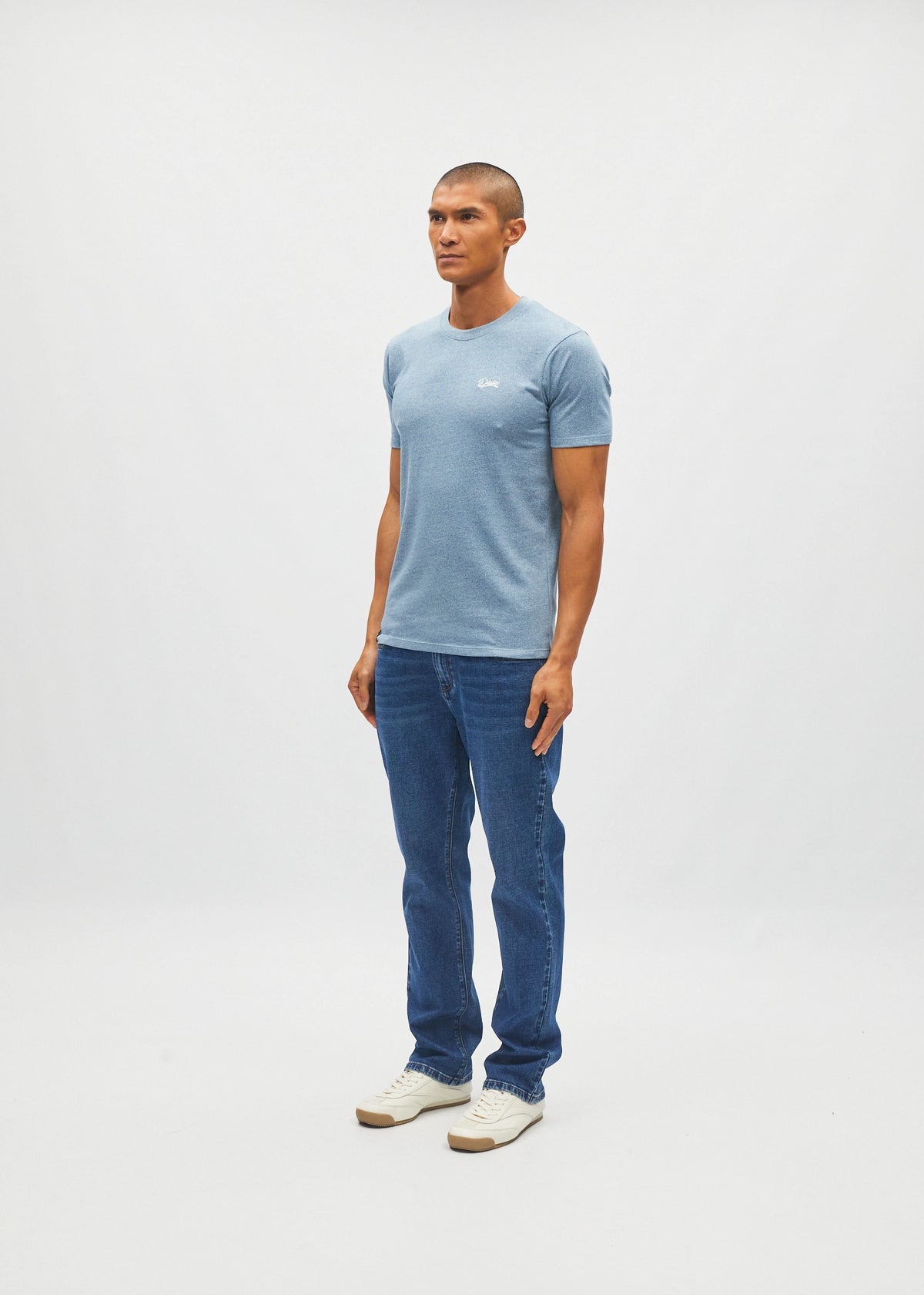 Basic Sky O Neck Arctic Frost
