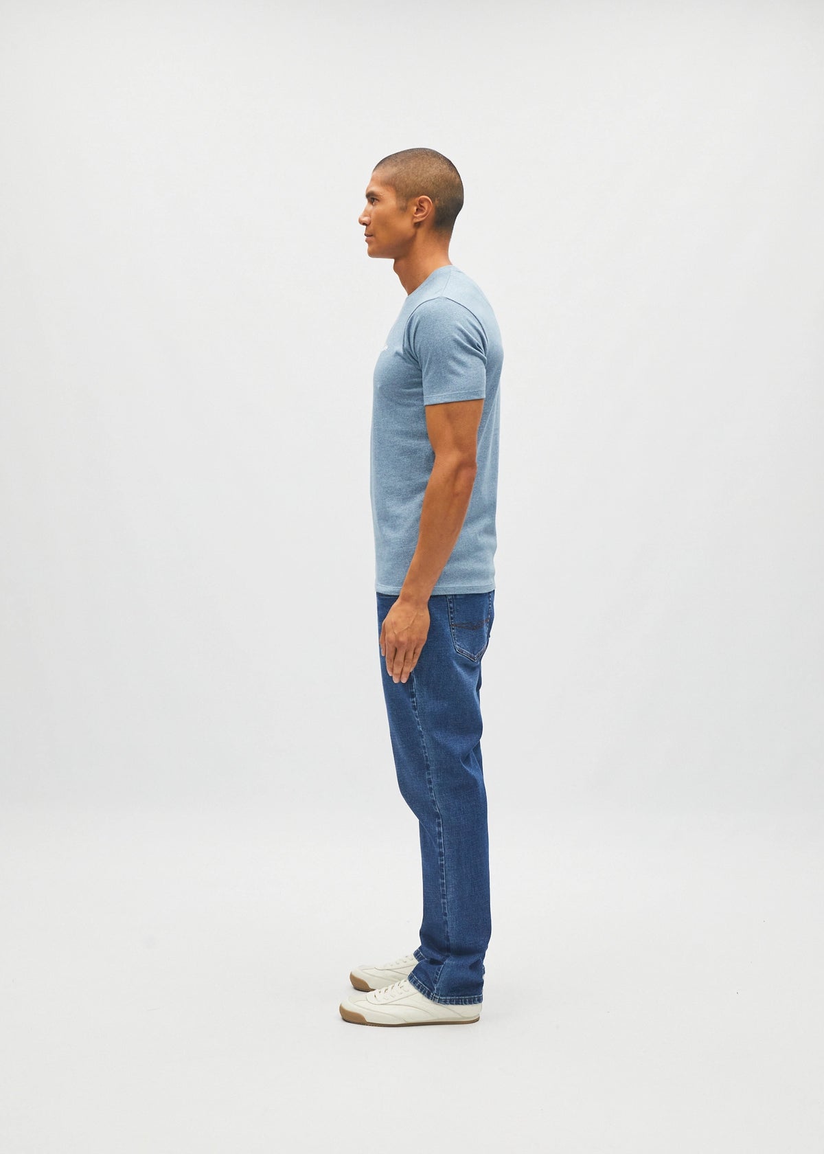 Basic Sky O Neck Arctic Frost