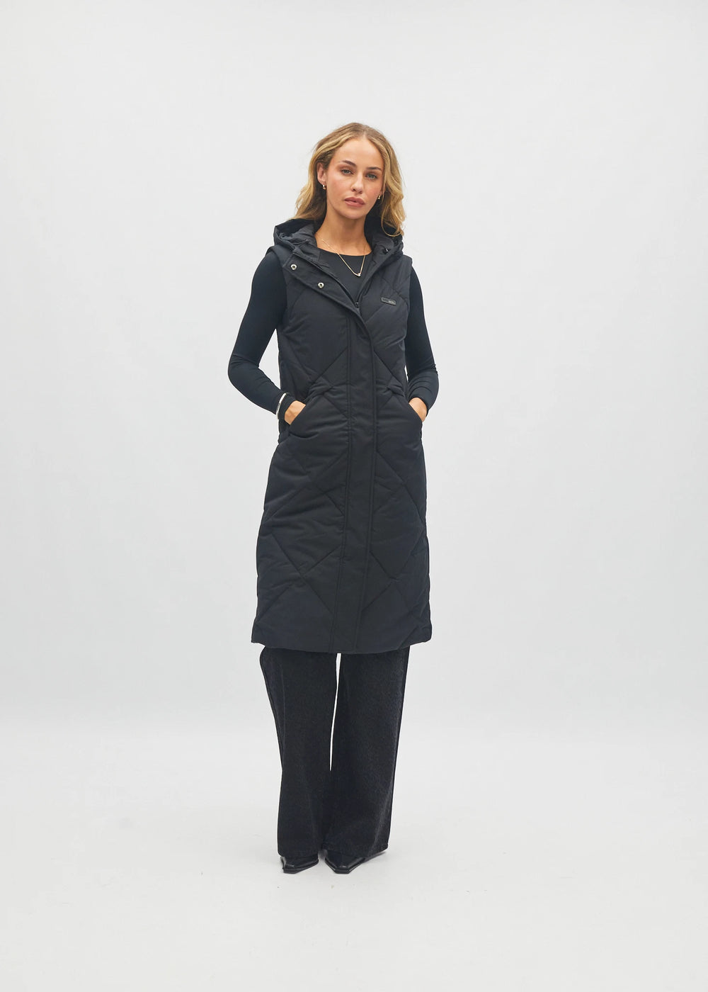 Lellia Gilet Pitch Black