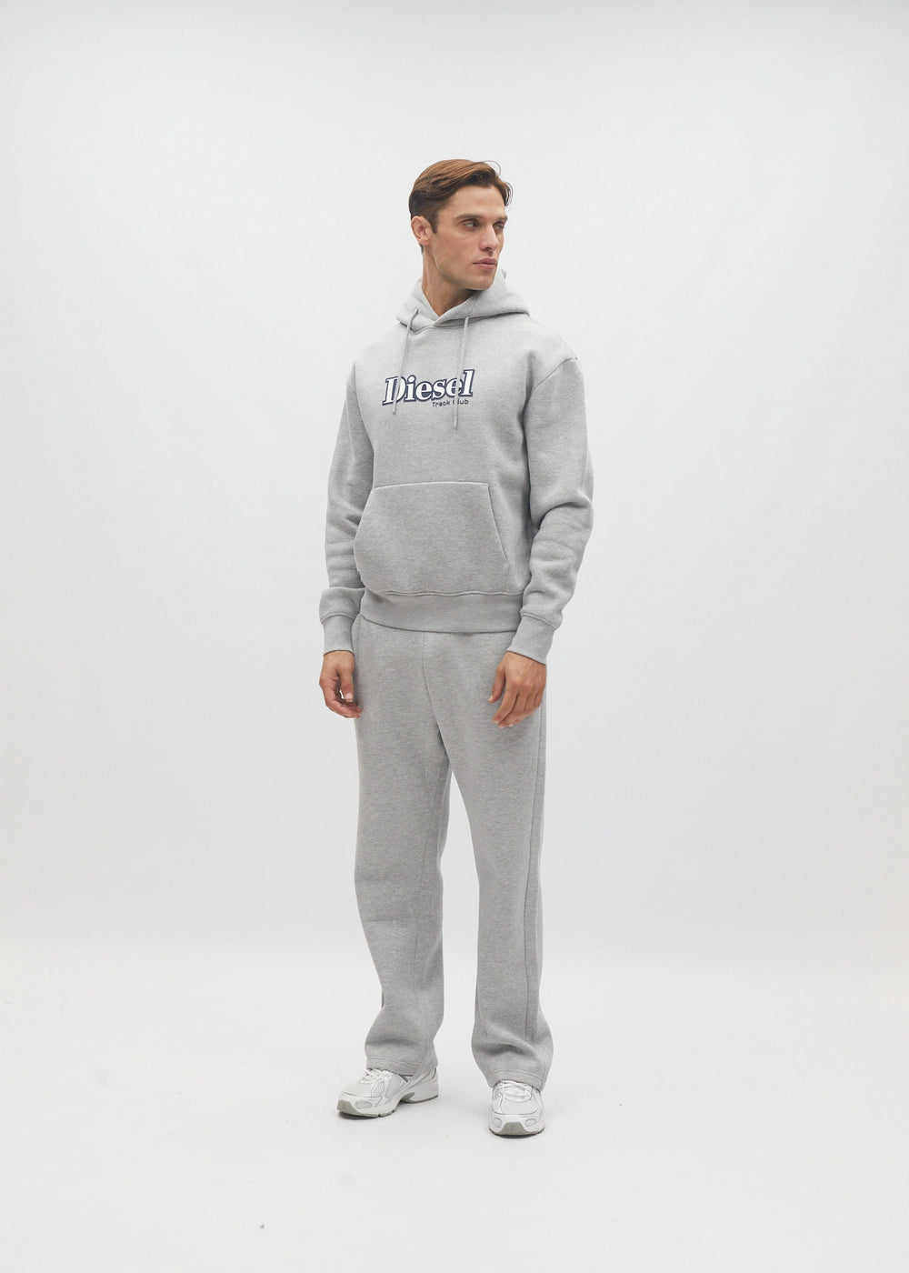 Walt Hoodie Grey Marl