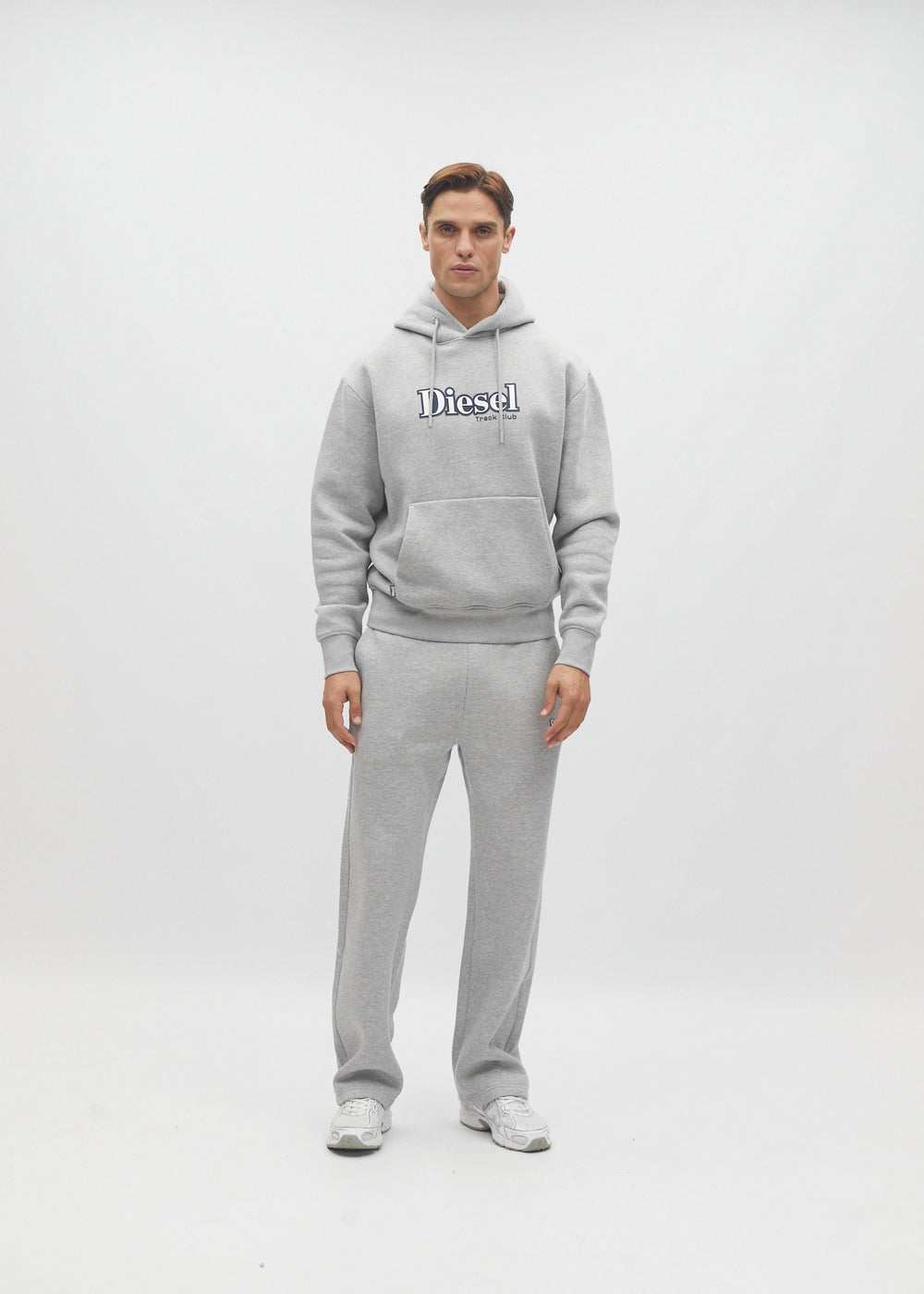 Walt Hoodie Grey Marl