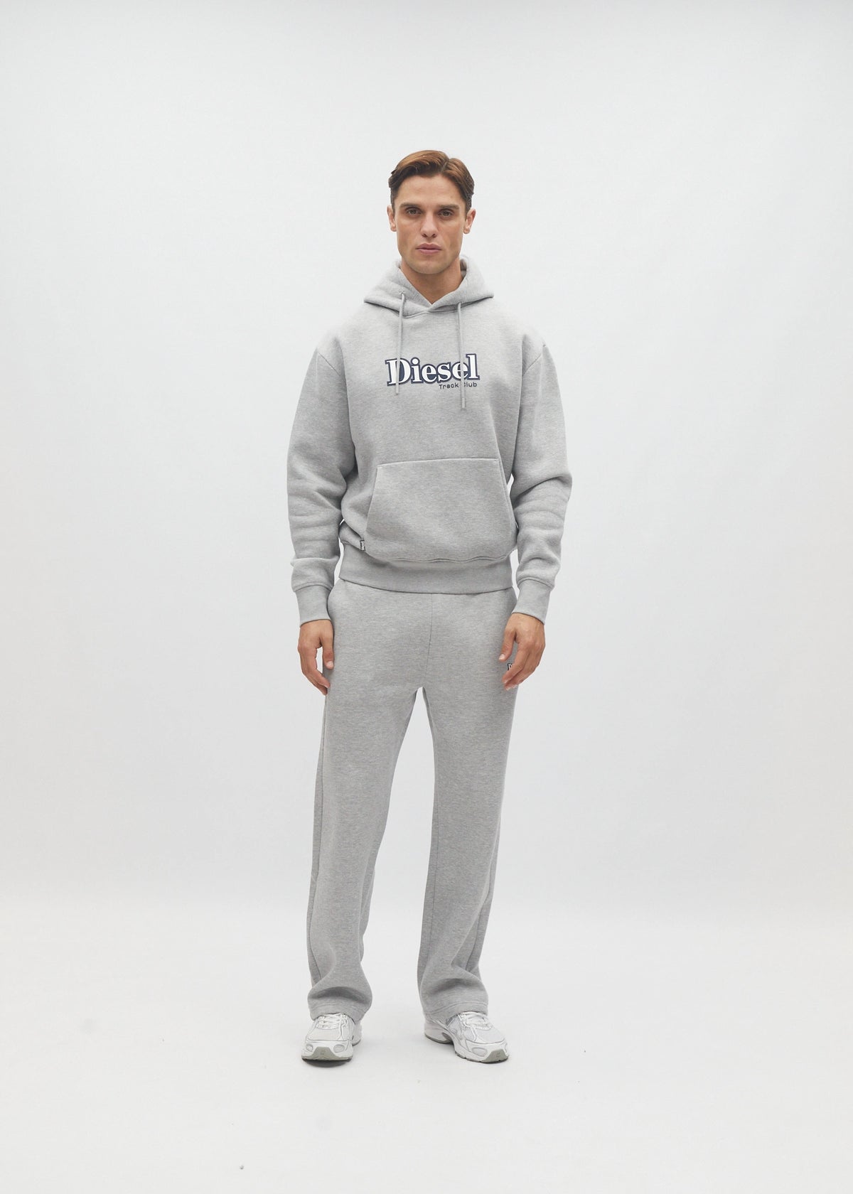 Walt Hoodie Grey Marl