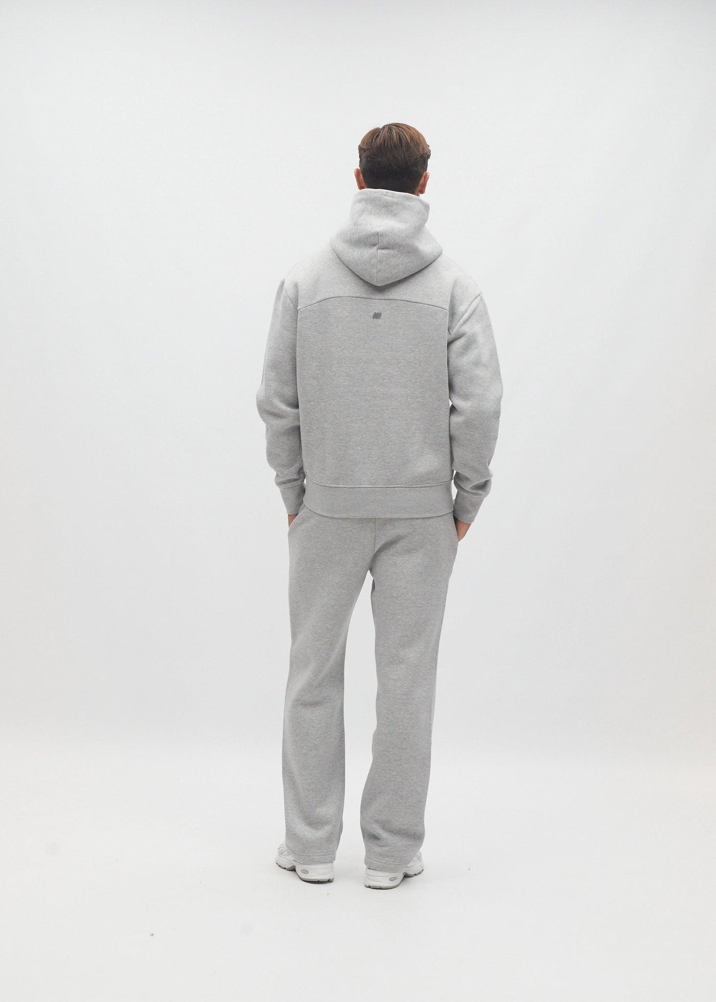 Walt Hoodie Grey Marl