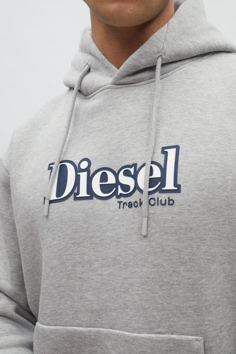 Walt Hoodie Grey Marl