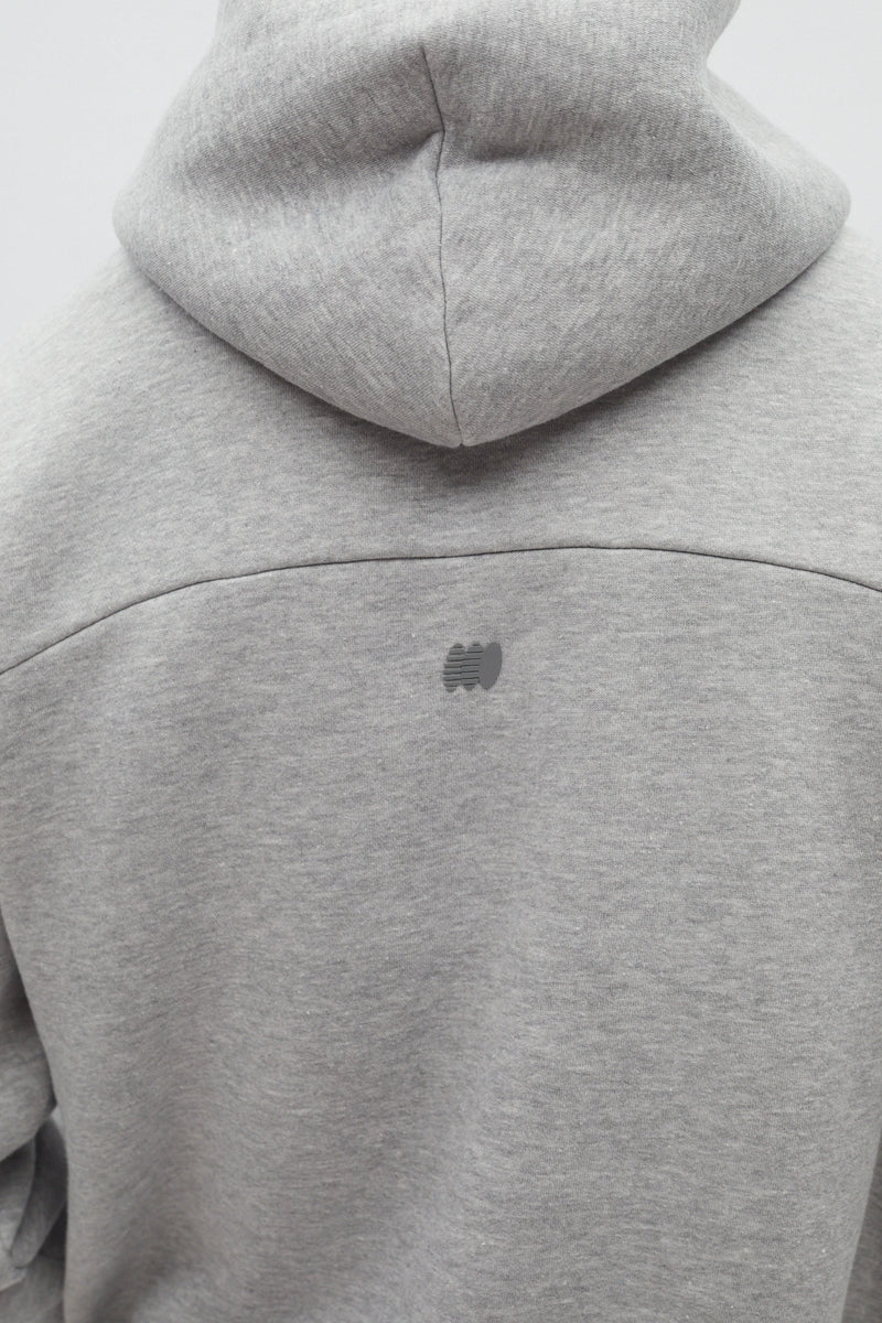 Walt Hoodie Grey Marl