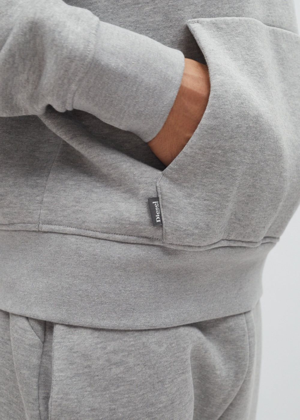 Walt Hoodie Grey Marl