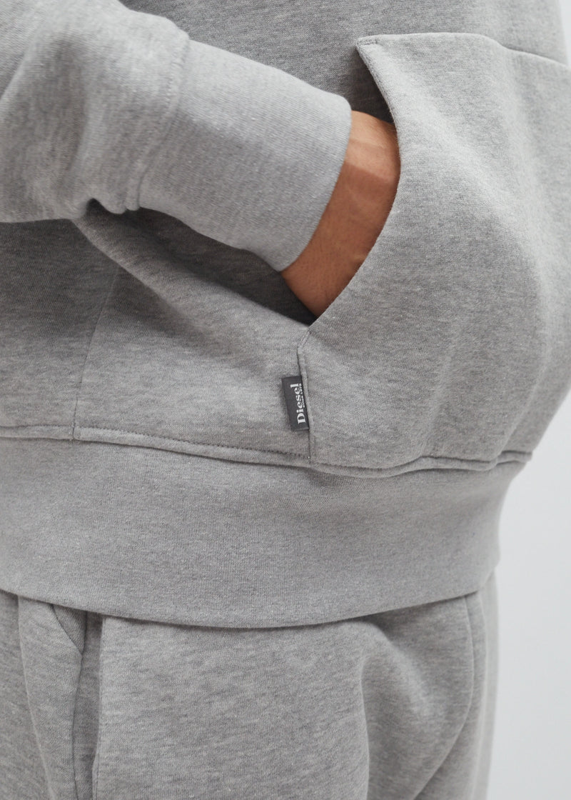 Walt Hoodie Grey Marl