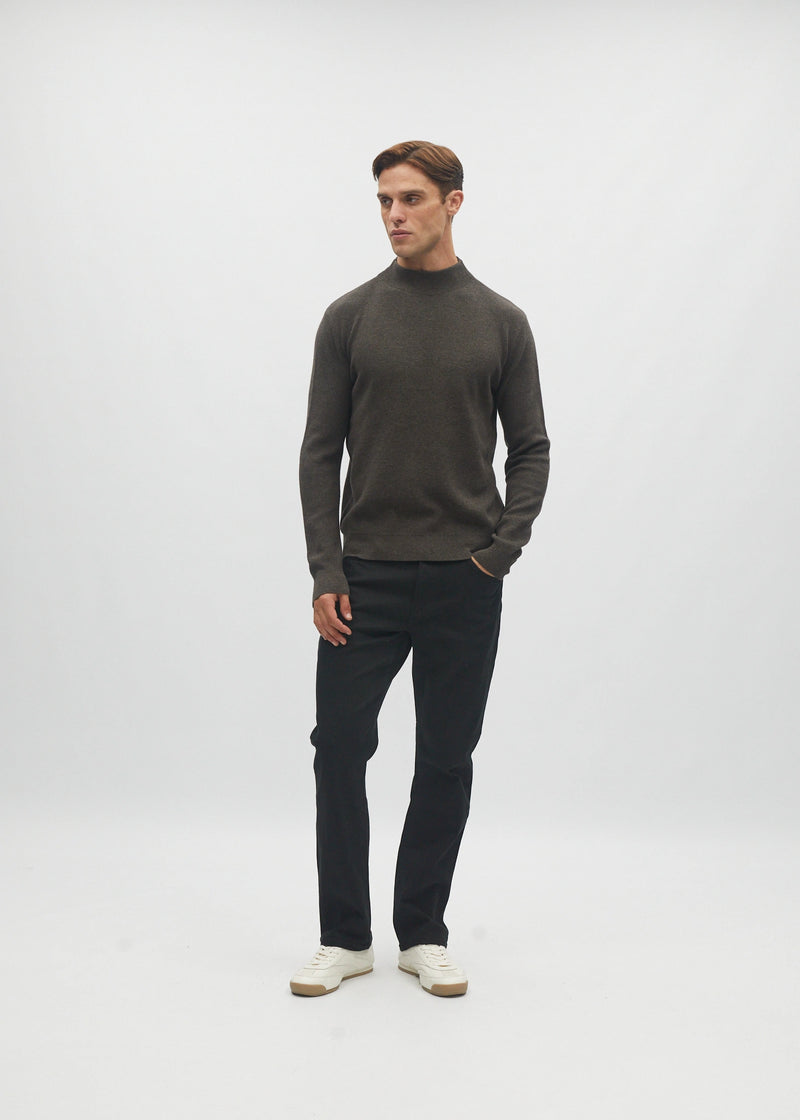 Daxton Sweater Oak Green Marl