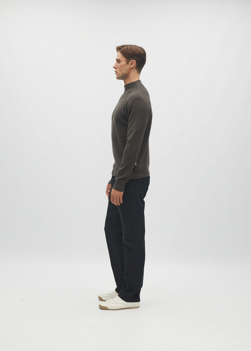 Daxton Sweater Oak Green Marl