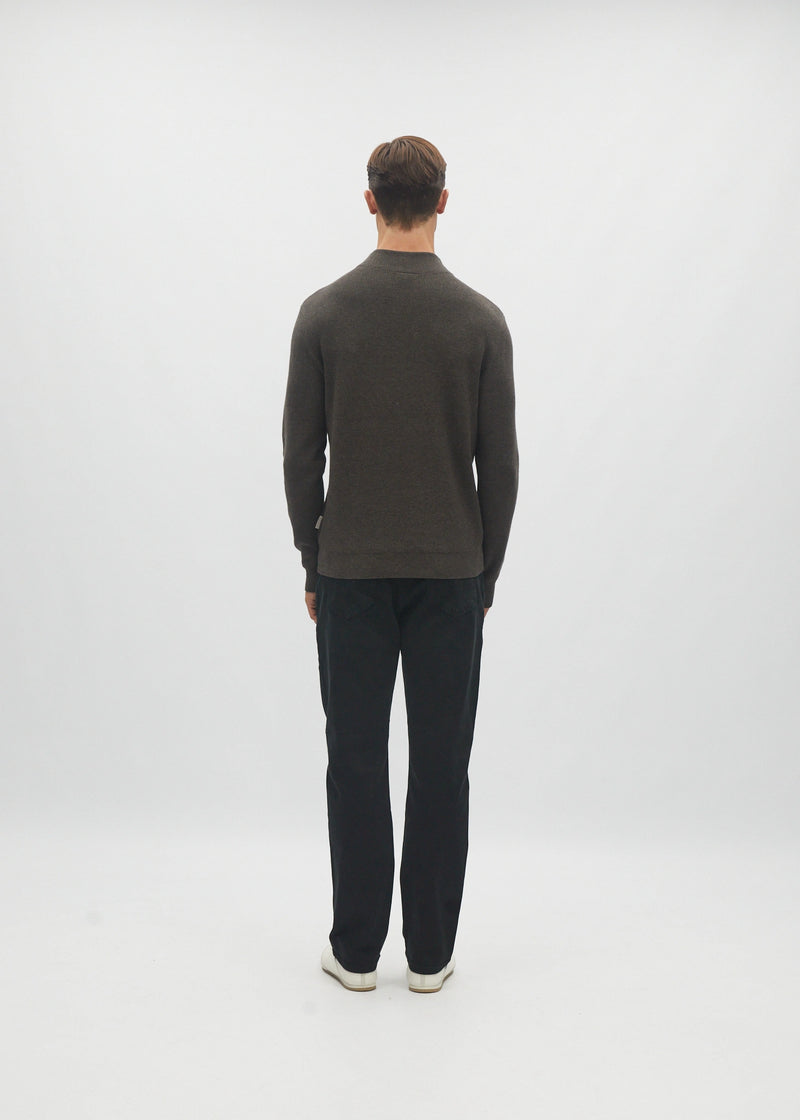 Daxton Sweater Oak Green Marl